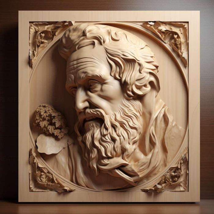 نموذج ثلاثي الأبعاد لآلة CNC 3D Art 